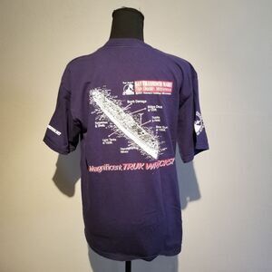 VINTAGE A DIVERS HEAVEN T SHIRT SCUBA DIVERS! MEDIUM b29